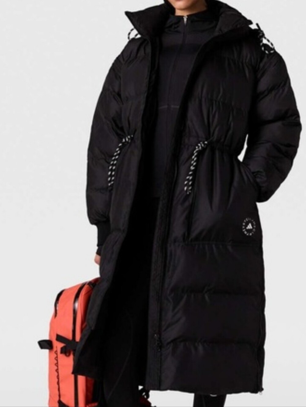 ADIDAS BT STELLA MCCARTNEY LONG PADDED PUFFER COAT SZ XS